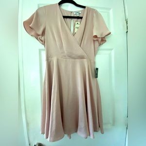 Light pink flowy dress